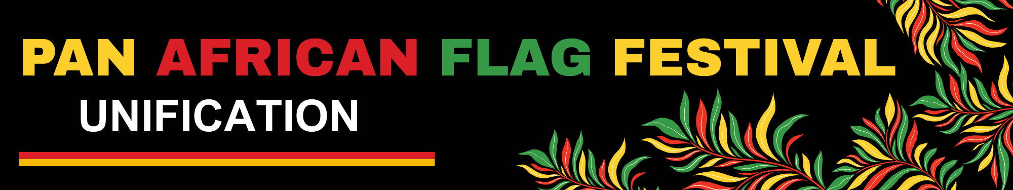 Pan African Flag Festival web banner